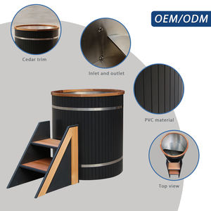 Outdoor Kaltwasser-Tauchbecken Eisbad-Set mit Edelstahlkorpus und Filtersystem für Regeneration, Eistherapie & Heim-Spa-Nutzung - Product Image 3