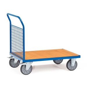 गोदाम डिजाइन ओम आपूर्तिकर्ता के लिए भारी शुल्क धातु स्टील लॉजिस्टिक ट्रॉली - Product Image 4