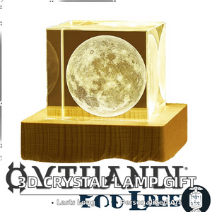 Lámpara <span class=keywords><strong>de</strong></span> Cristal LED USB con Grabado Interior Personalizado en 3D, Cubo <span class=keywords><strong>de</strong></span> Cristal Pulido, Luz Cálida, Decoración para el Hogar, Regalos, Luz Nocturna - Product Image 2