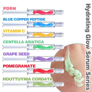 Set Siero Idratante Illuminante Professionale B con PDRN, Vitamina C, Peptidi di Rame Blu, Essenza Viso Anti-Età e Anti-Rughe, Riparazione Barriera Cutanea - Product Image 1
