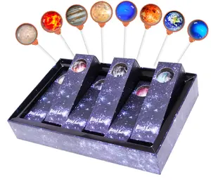 Hot Verkoop Creative Sky Star Printing Lollipops Verpakking Voor 10 Pcs Lollipops