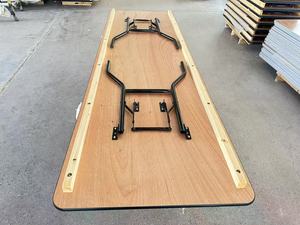 <span class=keywords><strong>Mesa</strong></span> de <span class=keywords><strong>Picnic</strong></span> Plegable de <span class=keywords><strong>Madera</strong></span> con Forma de Serpiente, Diseño Contemporáneo para Banquetes y Bodas - Product Image 5