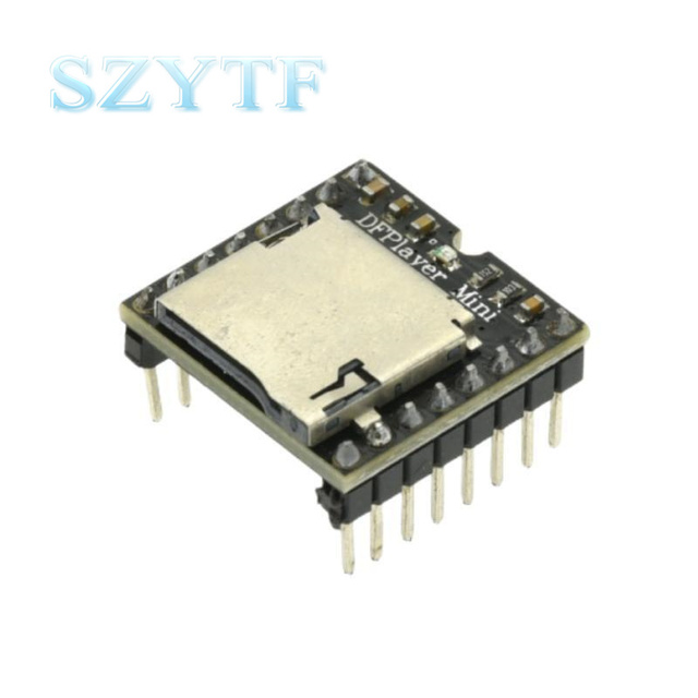 SZYTF DFPlayer Mini MP3 Player Module with TF Card U Disk Audio Voice Board