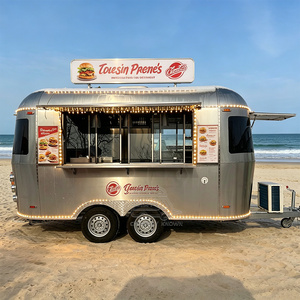 Camion de restauration entièrement équipé, remorque de concession pour café et jus, chariot de vente de hot-dogs, chariot à glaces - Product Image 4