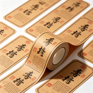 Adhesive <b>Labels</b> Custom Eight Color Rotary Printed Anti Counterfeiting Waterproof <b>Circle</b> Shape Agriculture Packaging - Product Image 4