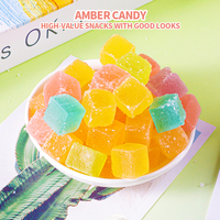 Bonbons Gélifiés aux Fruits Croquants et Colorés KOZED, Saveur Fruits Assortis, en Vrac 2,5 kg, Vente en Gros