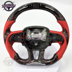 Volante de Fibra de Carbono Personalizado para <span class=keywords><strong>Dodge</strong></span> (SRT) <span class=keywords><strong>Challenger</strong></span> 2015-2021 y <span class=keywords><strong>Dodge</strong></span> Charger 2015-2021, <span class=keywords><strong>Precio</strong></span> Neto - Product Image 1