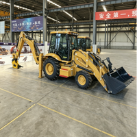 Harga Excavator Loader 4x4 Diesel 9 Ton untuk Mesin Penggerak Tanah Konstruksi Jalan