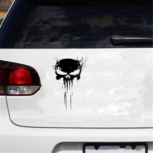 Adesivo 3D Teschio Punisher con Sangue 15*10cm, Adesivi e Decalcomanie per Auto, Adesivo Riflettente in Vinile, Accessori Decorativi per Auto - Product Image 6