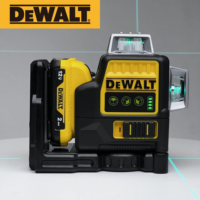 Vente en gros usine pour DW089LG Laser de nivellement industriel DIY à 3 lignes croisées, 16 lignes, 360 degrés, 36V Lithium, ligne verte automatique