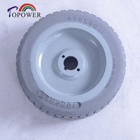 Pneu plein moulé sur caoutchouc 250*80 pour plateforme élévatrice à ciseaux JLG Genie pour les États-Unis