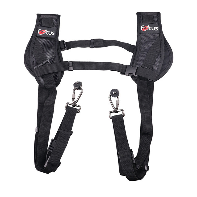Professional DSLR Camera Harness Heavy Duty Shoulder Strap Quick-Release Adjustable Eco-friendly Lightweight Cross Body Neoprene