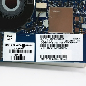 Pour HP EliteBook X360 <span class=keywords><strong>1020</strong></span> G2 carte mère d'ordinateur portable avec <span class=keywords><strong>i5</strong></span>-7200U CPU 16GB RAM L14940-601 6050A2895901-MB-A01 testé livraison rapide - Product Image 2