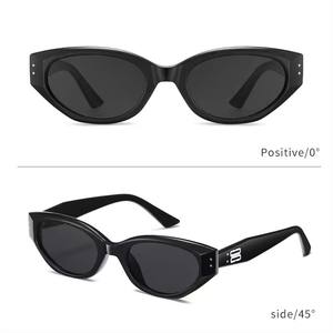 Retro Cat-eye Small <b>Frame</b> Sun Glasses for Women Premium New Sunblock Luxury Sunglasses for Women UV protection for Men Glasses - Product Image 6