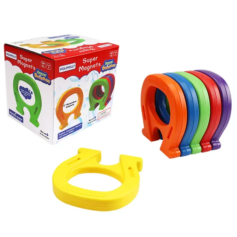 2023 New Educational Equipment Horseshoe Magnetic U-Shaped Magnet for Children Students Use Experiment Teaching