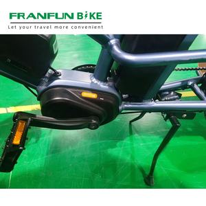 Vélo électrique Bafang M600, 120 W, pneus larges, bicyclette à entraînement central dans le pédalier, avec double batterie, idéal pour la <span class=keywords><strong>famille</strong></span>, 18 v, 500 KM d'autonomie - Product Image 2