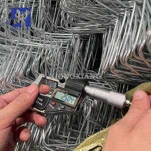 Rouleau de clôture grillagée galvanisée et revêtue de vinyle de 50 pieds, clôture grillagée Kenya de 8 pieds - Product Image 5