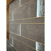Panneau mural flexible léger et pliable MCM, revêtement mural moderne pour intérieur et extérieur, table en pierre sculptée pour salle à manger