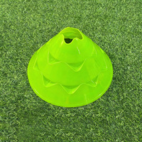 SUCTA 30 cônes de marquage en spirale PE, flexibles, pour l'entraînement de football, la mobilité et les obstacles, ensemble de poteaux d'entraînement