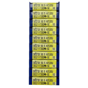 DCGT11T302MN-SC ac530u hình thoi bê tông cacbua <span class=keywords><strong>PVD</strong></span> lớp phủ biến chèn Công cụ Cắt sử dụng cho thép không gỉ và thép - Product Image 3