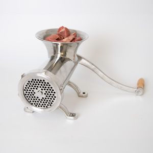 <span class=keywords><strong>Tritacarne</strong></span> a pressione Lehman # Nuovo Scolapasta Manuale in Acciaio Inox per Uso Domestico, Facile <span class=keywords><strong>da</strong></span> Pulire, 12x6,25x8,13 Pollici - Product Image 3