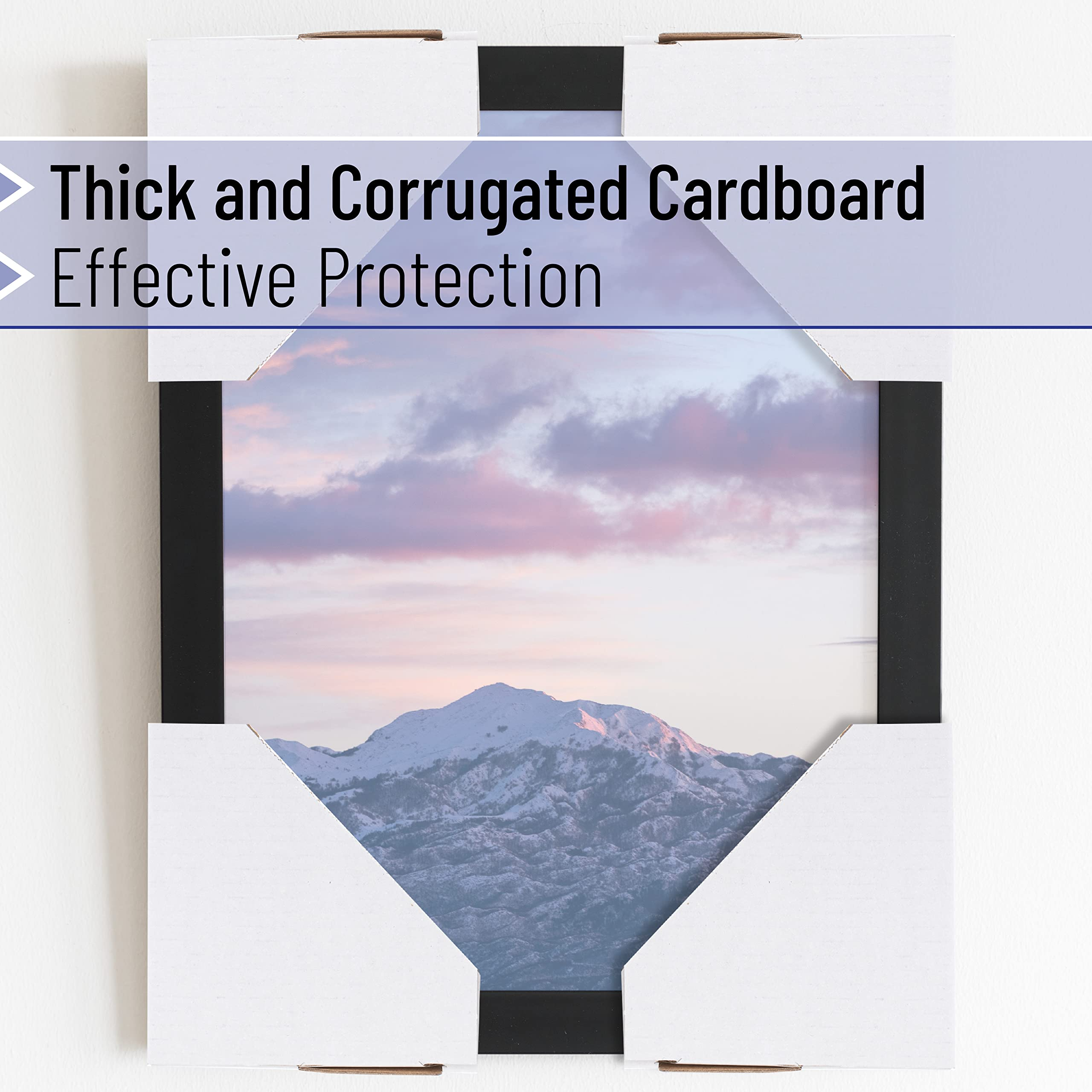 cardboard glass protector picture frame corners
