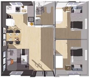 Hiện đại sang trọng 2-câu chuyện <span class=keywords><strong>container</strong></span> nhà prefab 20-40 feet biệ<span class=keywords><strong>t</strong></span> thự 2-3 phòng ngủ cho căn hộ văn phòng khách sạn Modular có thể tháo rời thiế<span class=keywords><strong>t</strong></span> kế - Product Image 3