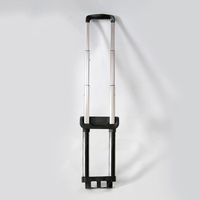 Poignées de chariot rétractables en aluminium, détachables, télescopiques, étanches, robustes, de luxe, sûres et durables, de petite taille