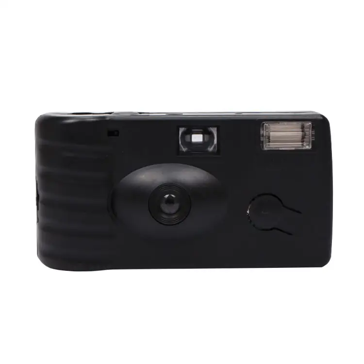 Оптовая продажа, черный одноразовый фотоаппарат, фотоаппарат, одноразовый фотоаппарат 35 мм, винтажная Одноразовая камера с пленкой