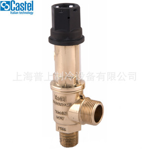 Vanne de sécurité Castel Série 3030 à pression fixe à effet direct bidirectionnel pour pièces de réfrigération - Product Image 2