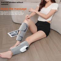 Grenzüberschreitender Waden-Knetmassager für den Export; Multifunktionaler Luftdruck-Vibrations-Wärmetherapie-Beinmassager; Luftwellenmassage