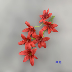 Orquídeas Oncidium Simuladas de Seda de 10 cm o Menos para Decoración de Bodas y Hogar - Product Image 4