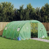 Polytunnel terowongan luar ruangan rumah kaca rumah hijau tenda tumbuh berjalan-In terowongan tanaman taman tumbuh rumah panas 4X4X2