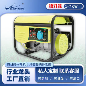 Générateur d'essence portable mini Wenxin 1kW 220V WX-850B pour usage domestique avec conception facile à transporter 50/60Hz - Product Image 5