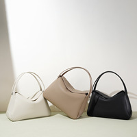 Sacs à bandoulière de mode de haute qualité en gros d'usine, sac à main classique simple grande capacité pour femme, sac bandoulière en cuir véritable