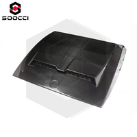 Nouveau capot avant de voiture en fibre de carbone sèche de style BRS, surface époxy hautement polie, fixation par boulons, pour Classe G W464 G500 G63