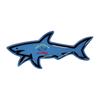 Élégant Paul Shark Thème Yachting Marchandise Personnalisée 3D Étanche DIY Décorations Résistant Aux UV Autocollant Paul Shark