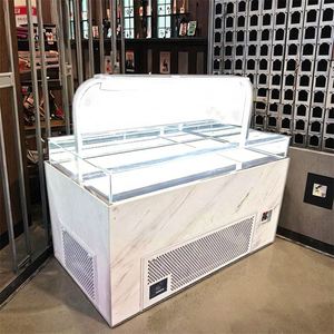 ตู้แช่เค้กเบเกอรี่แบบตั้งตรงเชิงพาณิชย์สำหรับโชว์พร้อมตู้แช่เย็นสำหรับวางเค้กและขนมอบ - Product Image 5