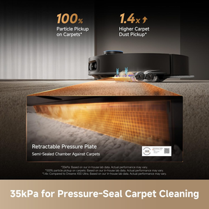 Dreame X60 Pro Aspiradora Robótica con Función de Fregado, Eficiente, con Tecnología LDS, Inalámbrica, para Limpieza en Seco <span class=keywords><strong>y</strong></span> Húmedo - Product Image 5