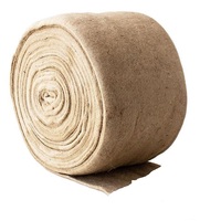 Feutre de jute aiguilleté respirant et biodégradable en fibres de coco à haute rétention d'eau, non tissé et thermocollant