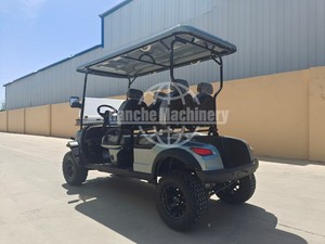 Voiture de golf électrique tout-terrain 8 places, homologuée pour la route, avec batterie au lithium 48V/72V, fabriquée en Chine, à prix abordable - Product Image 4