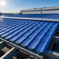 Nouveau produit, matériau de construction pour la construction de maisons, tuiles de toit ondulées synthétiques en UPVC, tuiles de toit en résine synthétique ASA