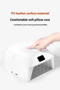 नए आगमन ने L3 UV एलईडी डुअल स्क्रीन सॉफ्ट आर्मरेस्ट नाखून लैंप, स्मार्ट सुरक्षा हाथ और पैर की त्वचा-सुरक्षित मोड + 4 टाइमर ड्रायर ड्रायर - Product Image 3