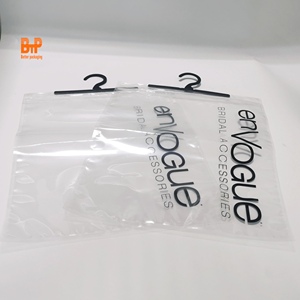 Sac à fermeture éclair en plastique avec Logo personnalisé pour vêtements, pochette à fermeture éclair pour maillots de bain - Product Image 1