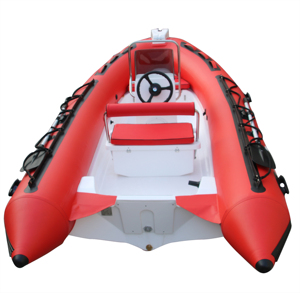 14ft sợi thủy tinh câu cá W/t jokey giao diện điều khiển cứng nhắc hull thuyền Inflatable - Product Image 3