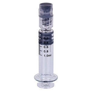 <span class=keywords><strong>Jeringa</strong></span> de vidrio de borosilicato para llenado de aceite 1ml 3ml 5ml con Luer Lock y émbolo de metal/plástico, <span class=keywords><strong>jeringa</strong></span> concentradora - Product Image 1