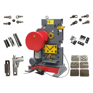 Macchina Automatica Multifunzione per Taglio Lamiere Metalliche, Combinazione di Punzonatura e Taglio, Utensili per Lavorazione del Ferro - Product Image 1