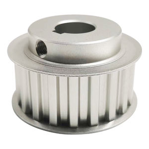 Katrol aluminium HTD 3M 5M 8M 14M T10 L AT10 XL sabuk Timing Pulley kualitas bagus - Product Image 4