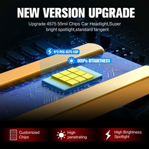 Nouveau Super Lumineux <span class=keywords><strong>V9</strong></span> 200W 40000lm CSP 3570 PUCE Lumières De Voiture 12V 24V Luces Led Auto H1 H3 H8 H11 H4 9005 9006 Phares Led - Product Image 3