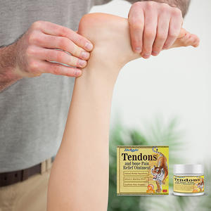 Baume de massage antirhumatismal à base de plantes jaunes 20g pour les douleurs articulaires et musculaires, style plâtre chinois - Product Image 4